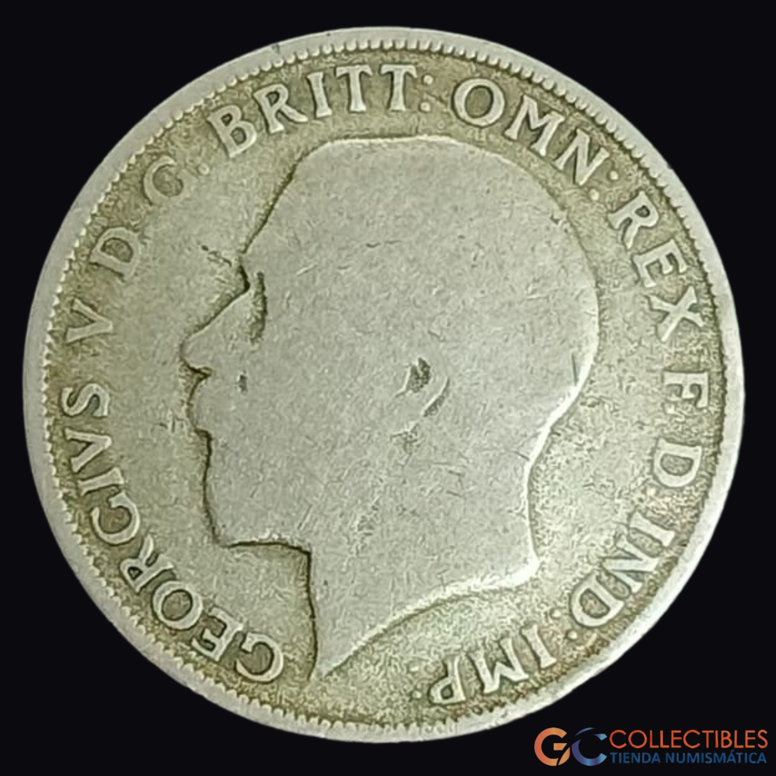 Lote 0200 - Reino Unido – 2 Chelines (Florín) 1921