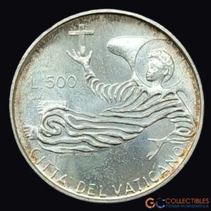 Lote 0206 - Ciudad del Vaticano – 500 Liras 1969