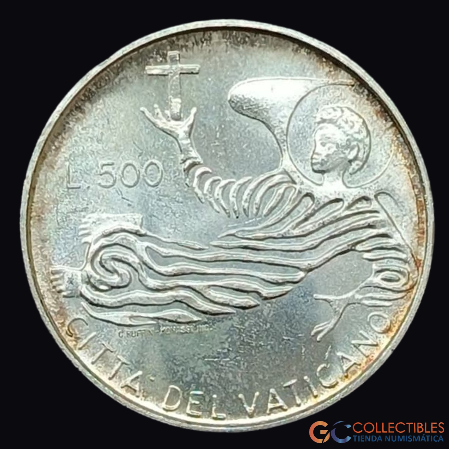 Lote 0206 - Ciudad del Vaticano – 500 Liras 1969