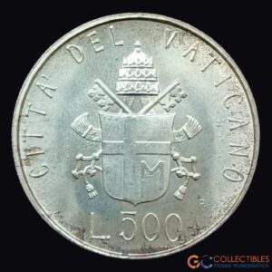 Lote 0207 - Ciudad del Vaticano – 500 Liras 1981