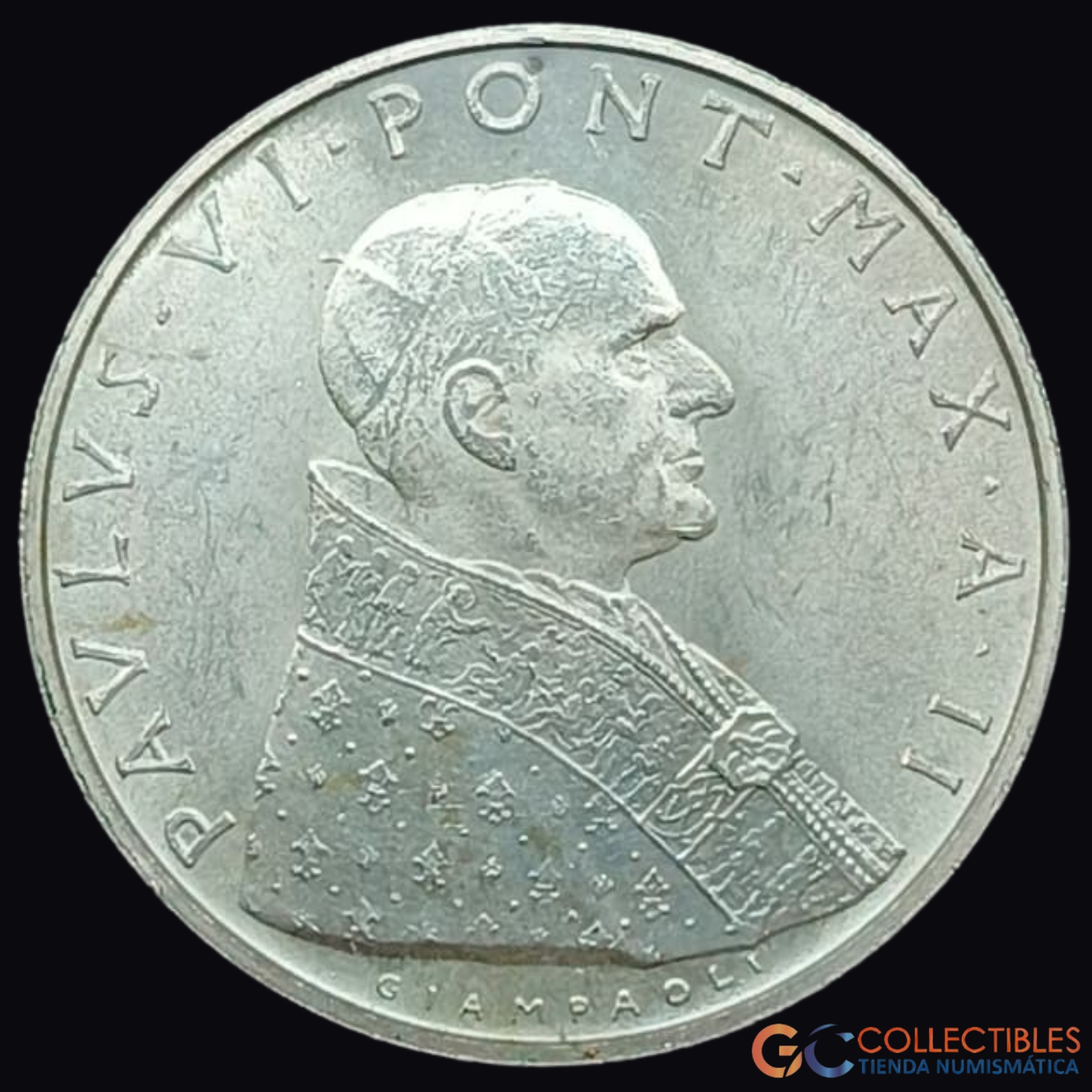 Lote 0208 - Ciudad del Vaticano – 500 Liras 1964