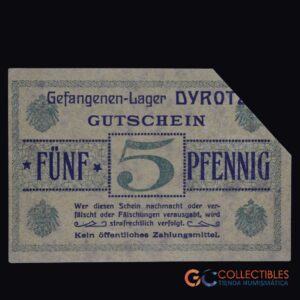 LOTE 1002 - Europa/Alemania - 5 Pfennig – ca. 1915-1918