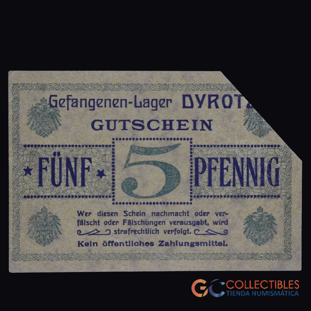 LOTE 1002 - Europa/Alemania - 5 Pfennig – ca. 1915-1918