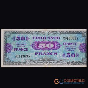 LOTE 1005 - Europa/Francia - 50 Francs – 1944