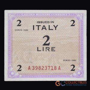 LOTE 1007 - Europa/Italia - 2 Lire – 1943