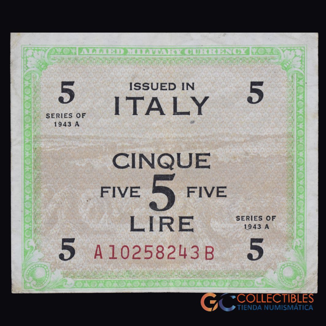 LOTE 1008 - Europa/Italia - 5 Lire – 1943