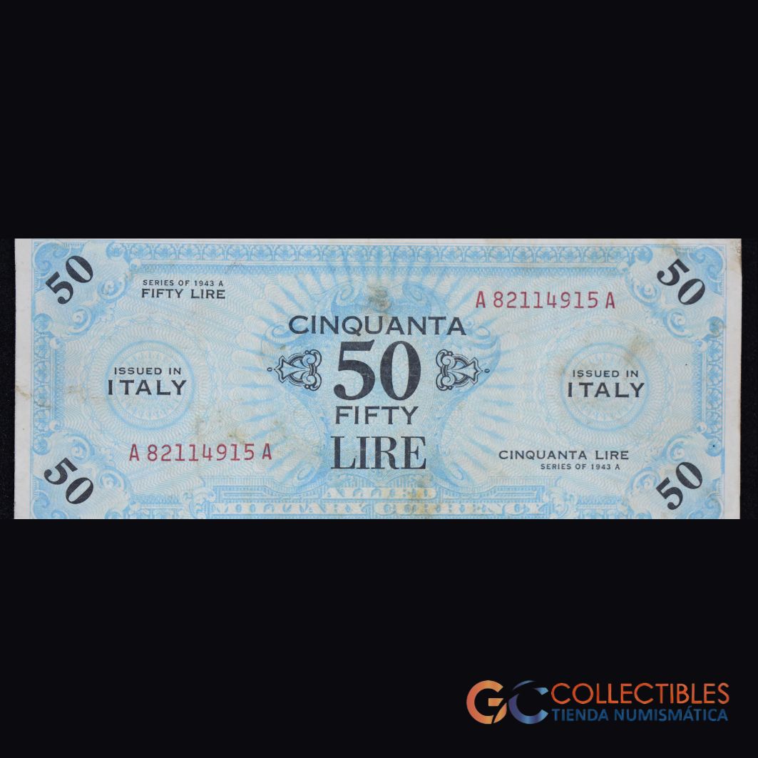 LOTE 1009 - Europa/Italia - 50 Lire – 1943