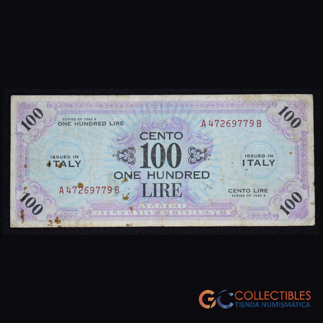 LOTE 1010 - Europa/Italia - 100 Lire – 1943