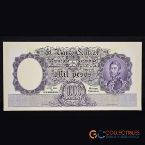 Lote 1026 - América del Sur/Argentina - 1000 Pesos Moneda Nacional – 1935 (Ley 12.155) - Billete de prueba (Ensayo)