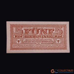 Lote 1036 - Europa/Alemania (Militar – Wehrmacht) - 5 Reichspfennig ND (1942)