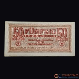 Lote 1038 - Europa/Alemania (Militar – Wehrmacht) - 50 Reichspfennig ND (1942)