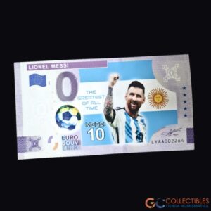 Lote 1056 – Europa/Euro Souvenir – Billete 0 Euro Lionel Messi