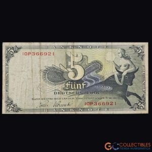 Lote 1063 – Europa/Alemania Federal – 5 Marcos 1948 (Pick 13i)