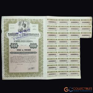 Lote 1096 - América del Sur/Argentina - Acción Rosati y Cristofaro S.A. – Categoría B – ca. 1960