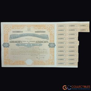 Lote 1100 - América del Sur/Argentina - Acción Ledesma S.A.A.I. – Serie N° 133955 – 1963