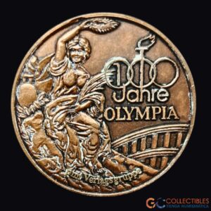 Lote 2007 - Medalla 100 años de las OLIMPIADAS
