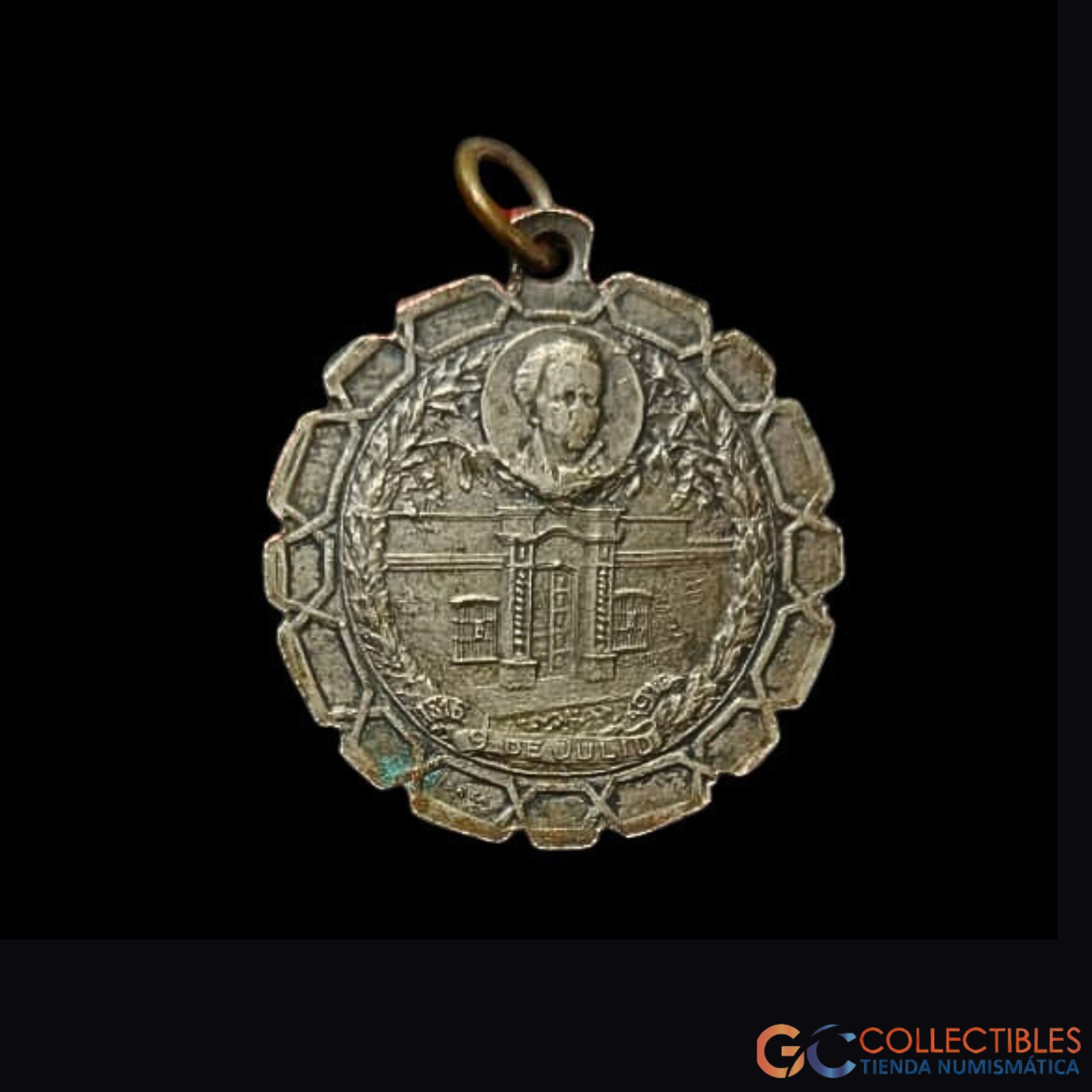 Lote 2033 - Centenario de la Independencia – Homenaje del Pueblo de Lobería