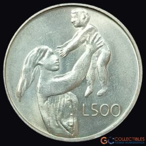 Lote 0210 - San Marino – 500 Liras 1972
