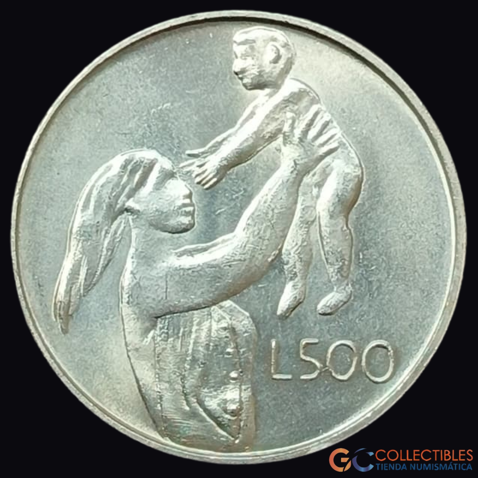 Lote 0210 - San Marino – 500 Liras 1972