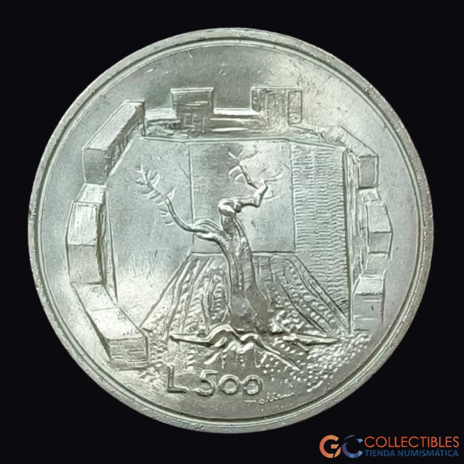 Lote 0211 - San Marino – 500 Liras 1976
