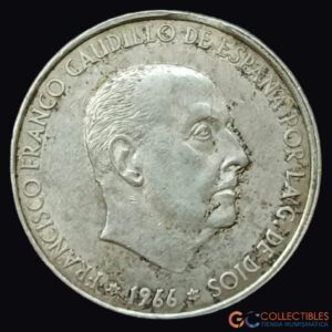 Lote 0212 - España – 100 Pesetas 1966 (Estrella 66)