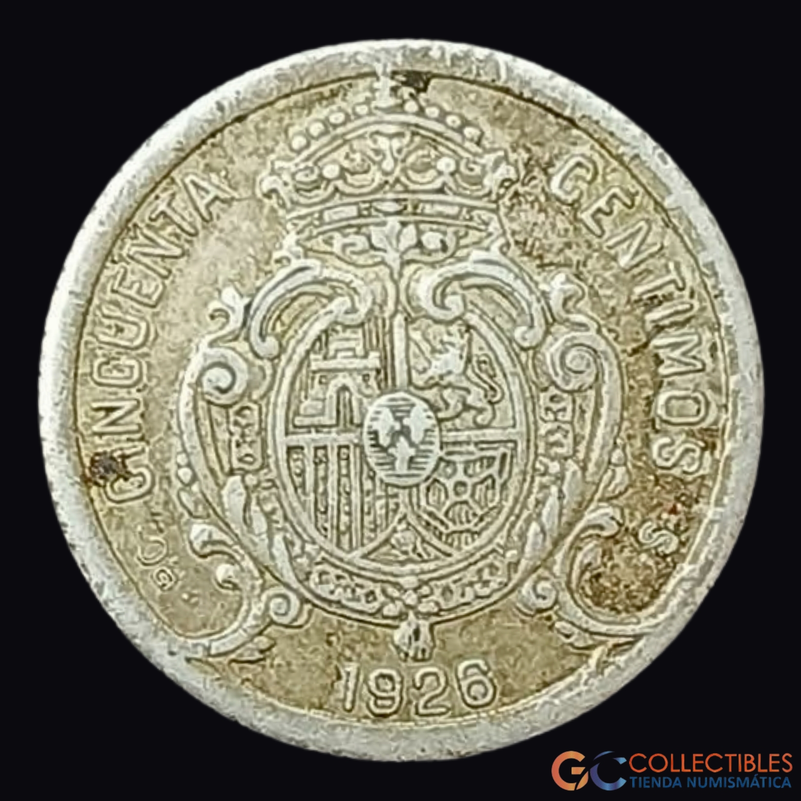 Lote 0216 - España – 50 Céntimos 1926