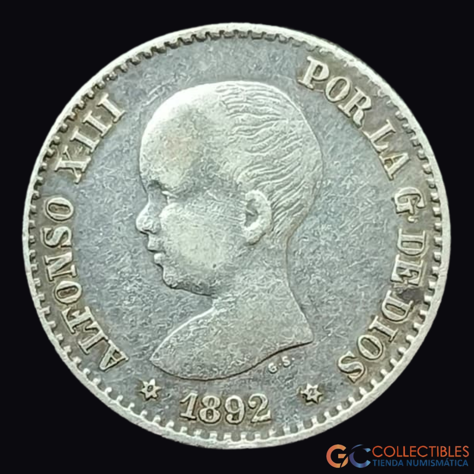 Lote 0217 - España – 50 Céntimos 1892