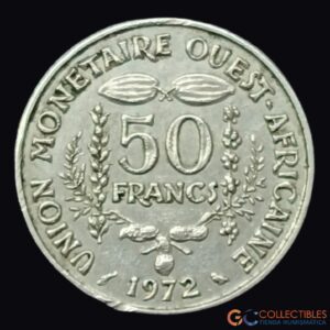 Lote 0226 - África Occidental (BCEAO) – 50 Francos 1972