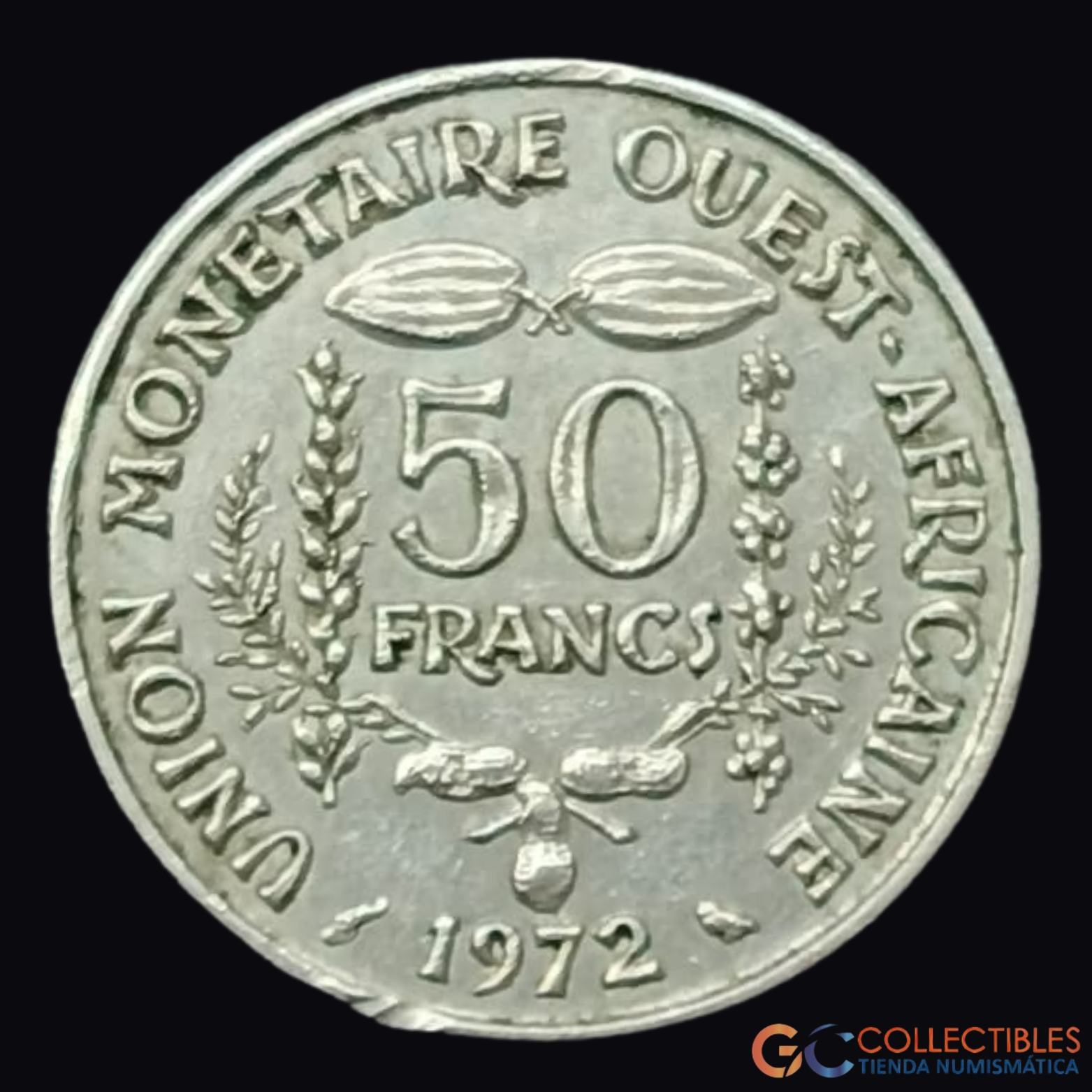 Lote 0226 - África Occidental (BCEAO) – 50 Francos 1972