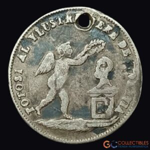 Lote 0231 - Bolivia – Medalla monetaria 1823