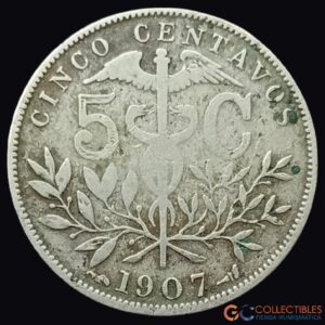 Lote 0238 - Bolivia – 5 Centavos 1907