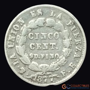 Lote 0246 - Bolivia – 5 Centavos 1877