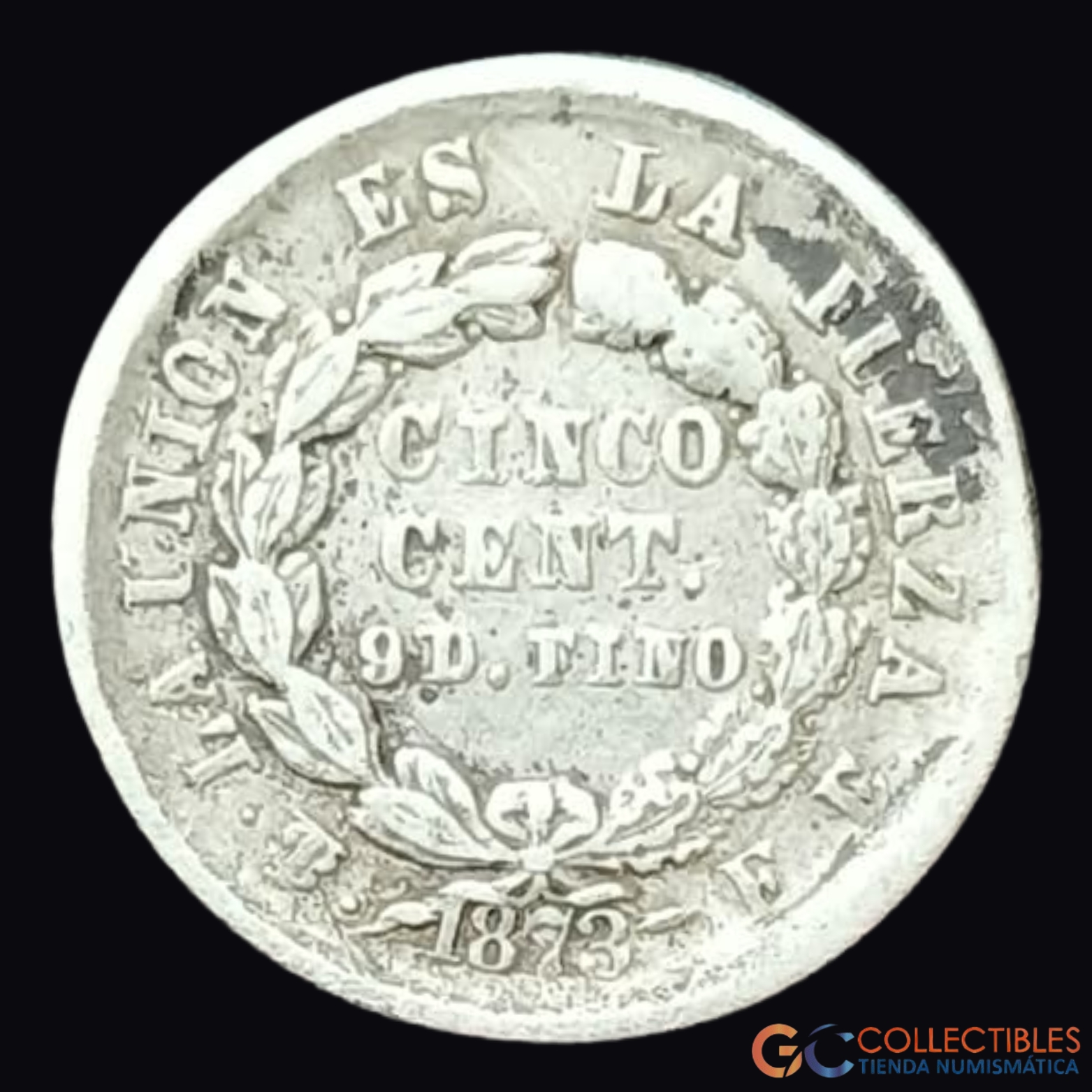 Lote 0245 - Bolivia – 5 Centavos 1878