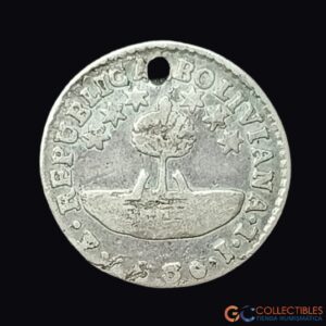 Lote 0247 - Bolivia 1/2 Dinero – 1830