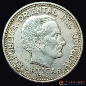 Lote 0251 - Uruguay – 20 Centésimos 1942