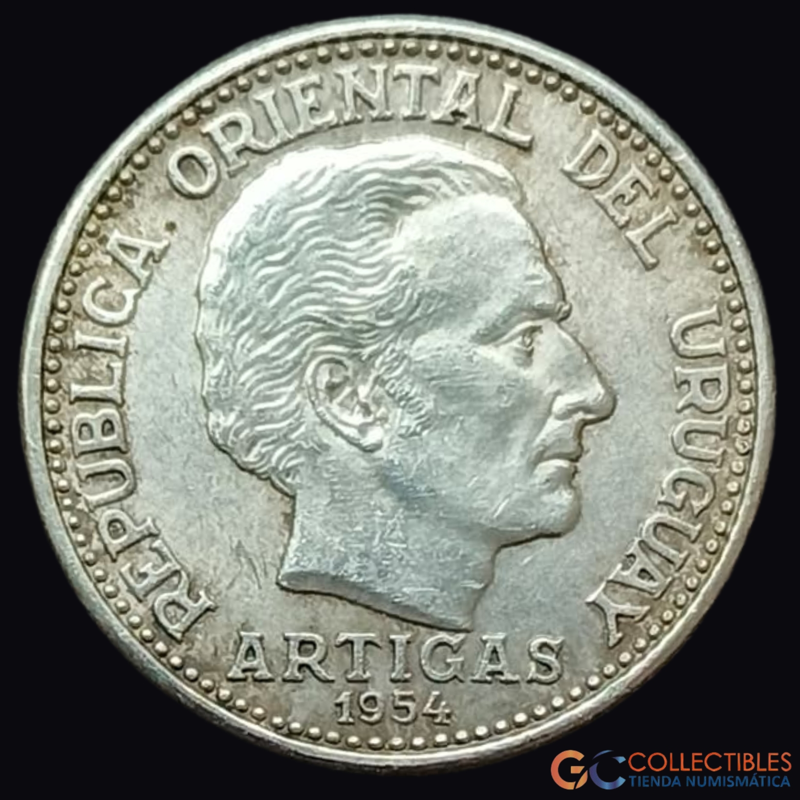 Lote 0251 - Uruguay – 20 Centésimos 1942