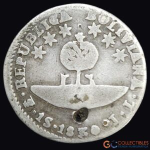 Lote 0254 - Bolivia – 1 Sueldo 1830