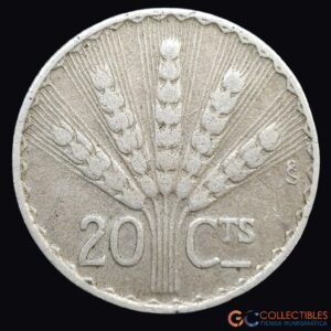 Lote 0255 - Uruguay – 20 Centésimos 1942