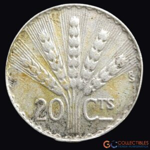 Lote 0258 - Uruguay – 20 Centésimos 1942