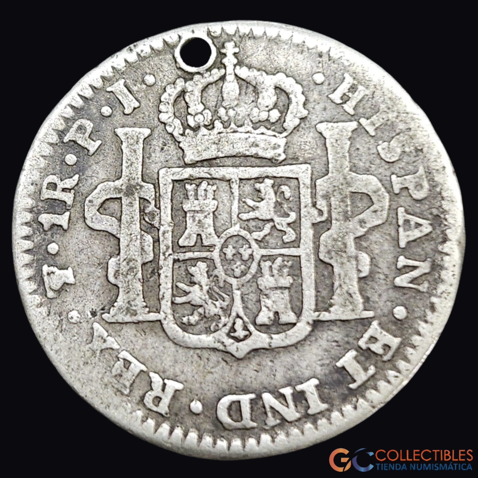 Lote 0262 - Bolivia – 1 Real 1808