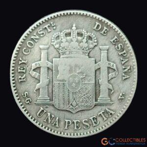 Lote 0268 - España – 1 Peseta 1899