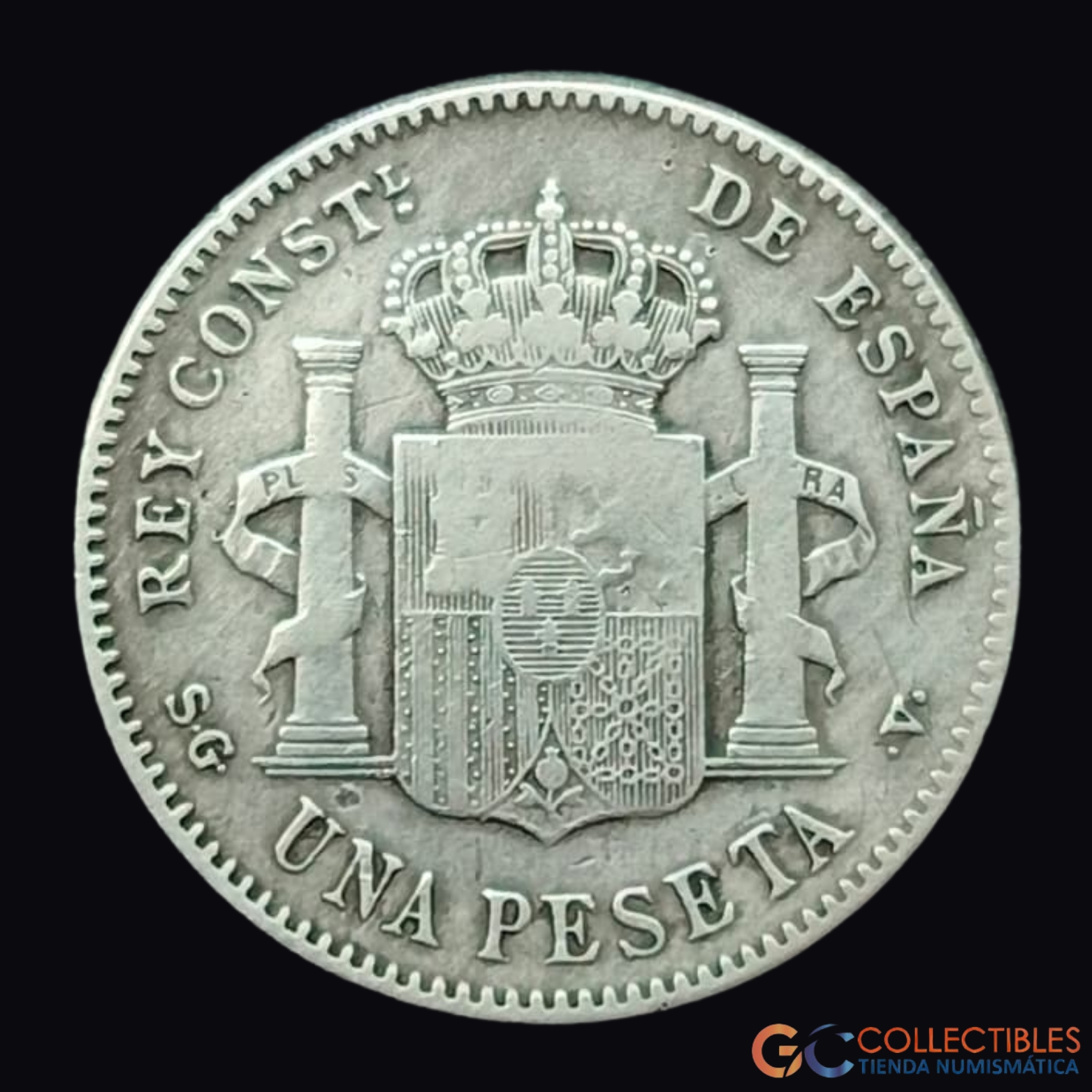 Lote 0268 - España – 1 Peseta 1899
