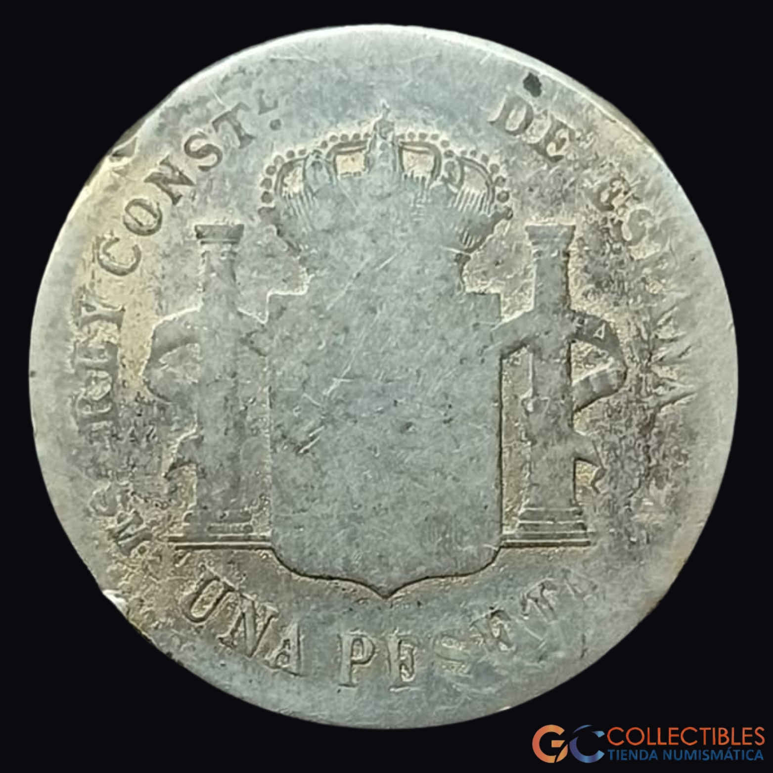 Lote 0269 - España – 1 Peseta ca. 1900