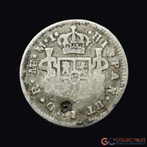 Lote 0270 - Perú – ½ Real 1785