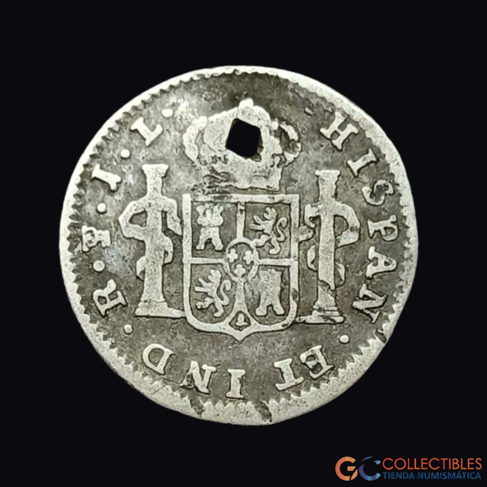 Lote 0272 - Bolivia – ½ Real 1825