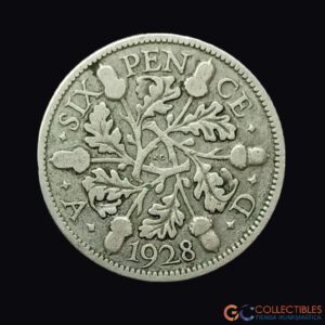 Lote 0278 - Reino Unido – 6 Peniques 1934
