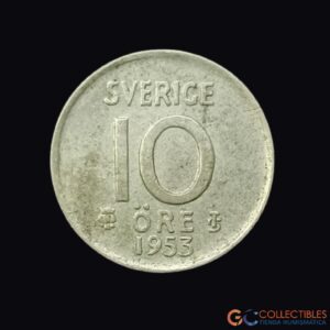 Lote 0280 - Suecia – 10 Öre 1953