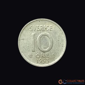 Lote 0282 - Suecia – 10 Öre 1953