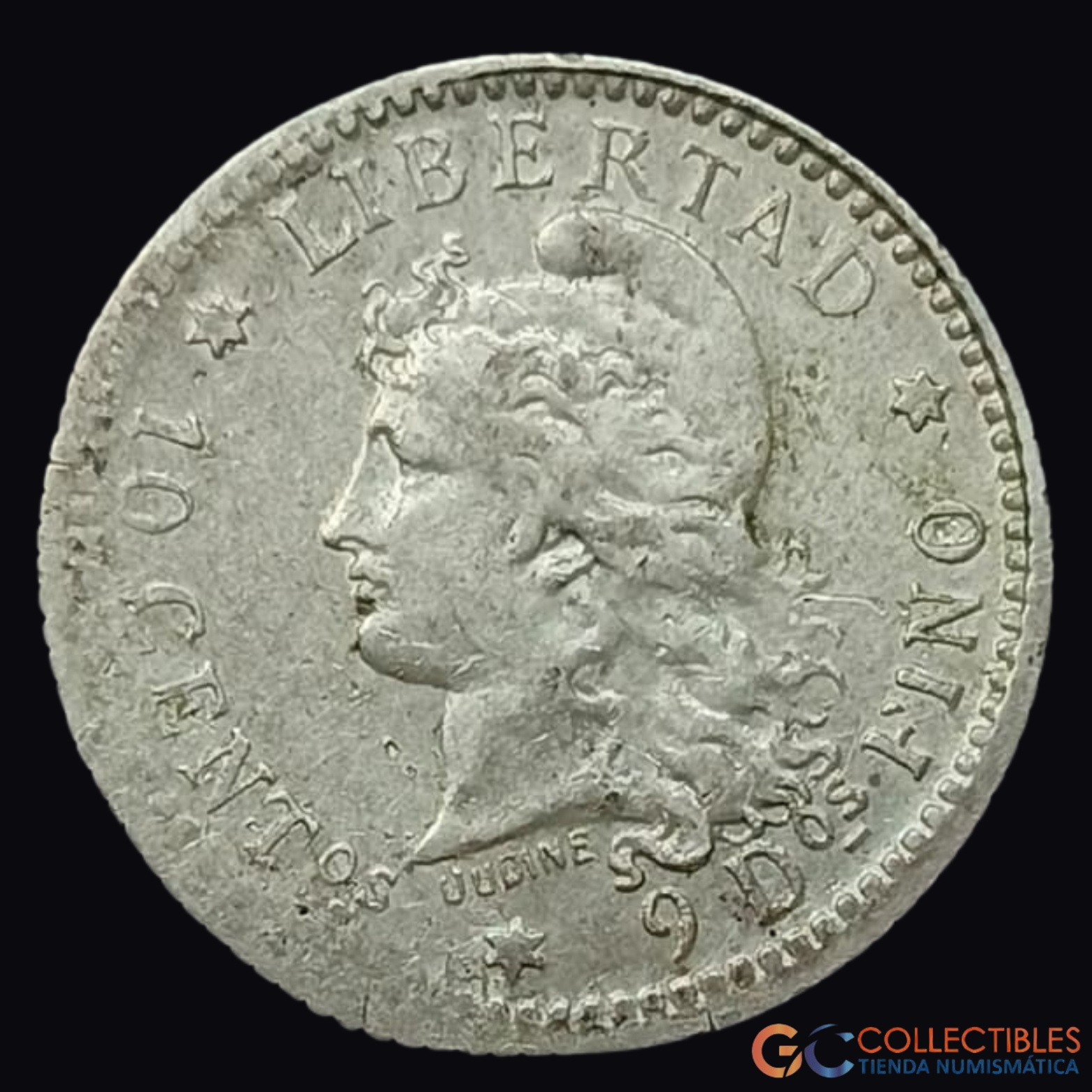 Lote 0286 - Argentina – 10 Centavos 1882