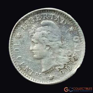 Lote 0288 - Argentina – 10 Centavos 1882